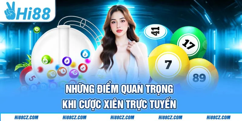 Những điểm quan trọng khi cược xiên trực tuyến