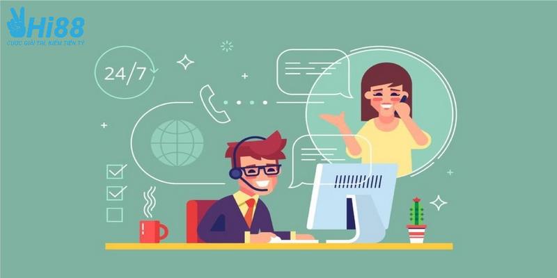 Liên hệ Hi88 xử lý các sự cố trong quá trình giao dịch